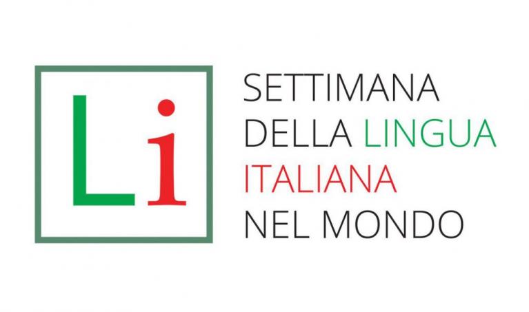 logo Settimana della Lingua Italiana nel Mondo